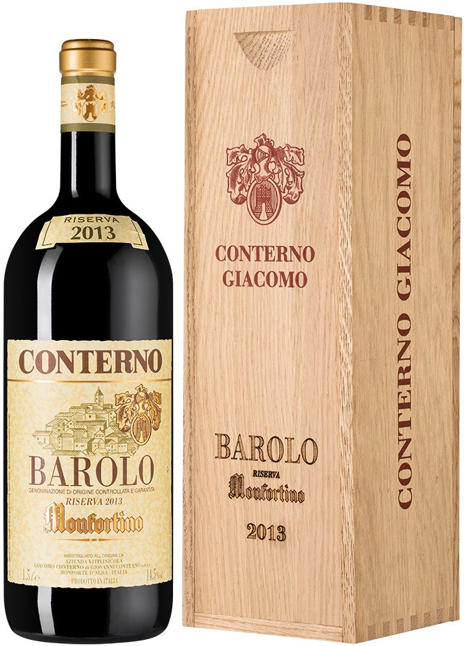 global Motley sagde Wine Giacomo Conterno, Barolo Riserva Monfortino DOCG, 2013, wooden box,  1500 ml Giacomo Conterno, Barolo Riserva Monfortino DOCG, 2013, wooden box  – price, reviews