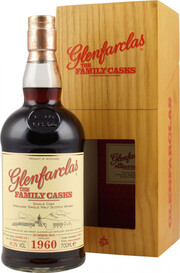Виски Glenfarclas 1960 Family Casks (45,2%), wooden box, 0.7 л