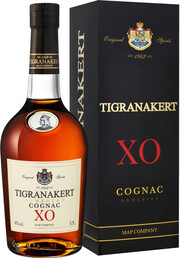 На фото изображение Tigranakert XO, gift box, 0.5 L (Тигранакерт ХО, в подарочной коробке объемом 0.5 литра)