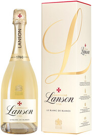 Lanson, Le Blanc de Blancs Brut, Champagne AOC, 2014, gift box