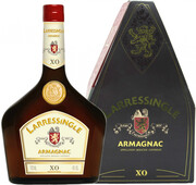 Арманьяк Larressingle XO, Armagnac AOC, gift box, 0.7 л