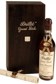 Brillet, Tres Rare Grand Siecle, Grande Champagne, wooden box, 0.7 л