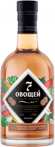 Российский ликер 7 овощей, 0.5 л