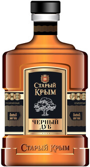 На фото изображение Старый Крым Черный Дуб, объемом 0.5 литра (Stariy Krim Black Oak 0.5 L)