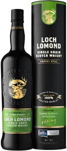 Виски Loch Lomond Single Grain Peated, gift box, 0.7 л
