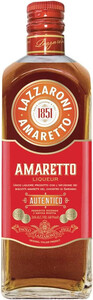 Ореховый ликер Lazzaroni, Amaretto 1851, 0.7 л
