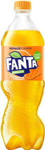Газированная вода Fanta Orange, PET, 0.9 л