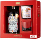Nonino, Amaro Quintessentia, gift box with 2 glasses