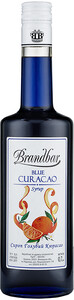 Brandbar Blue Curacao, 0.7 L