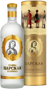 Tsarskaja Gold, gift tube Military, 1 L