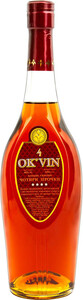 Український коньяк OkVin 4 Stars, 0.5 л