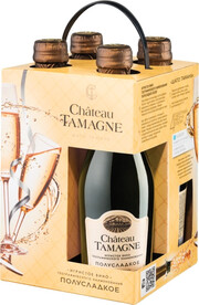 Chateau Tamagne Semi-Sweet Blanc, gift set (4 bottles)