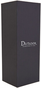 Dictador Gift Box for 1 Bottle, silver