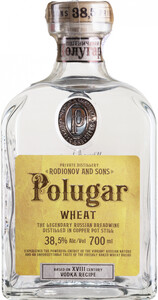 Пшеничная водка Polugar Wheat, 0.7 л