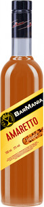 Горіховий лікер BarMania Amaretto, 0.7 л