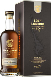 Виски Loch Lomond 30 Years Old, gift box, 0.7 л