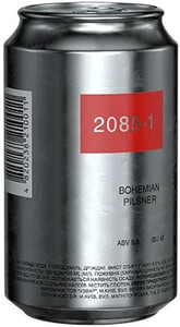 Украинское пиво 2085-1 Bohemian Pilsner, in can, 0.33 л