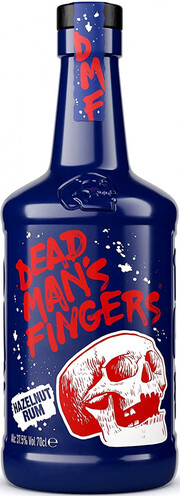 In the photo image Dead Mans Fingers Hazelnut Rum, 0.7 L