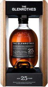 Виски Glenrothes 25 Years Old, wooden box, 0.7 л