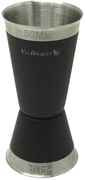 Vin Bouquet, Jigger 50/25ml, Black