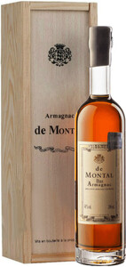Armagnac de Montal, 1991, gift box, 200 мл