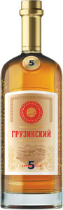 Коньяк GVMT Group, Georgian Cognac 5 Years Old, 0.5 л