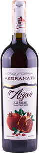 Плодовое вино Az-Granata, Agsu Pomegranate Semi-Dry