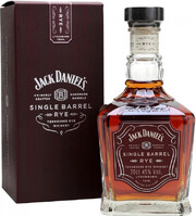 Jack Daniels Single Barrel Rye, gift box, 0.7 л