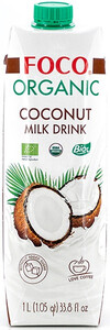 Напій FOCO Organic Coconut Milk Drink, 1 л