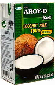 Напій Aroy-D Coconut Milk, 250 мл