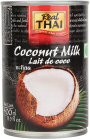 Real Thai Coconut Milk, in can, 400 мл