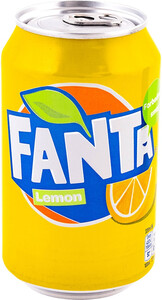 Fanta Lemon, in can, 0.33 л