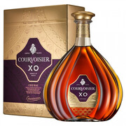 На фото изображение Courvoisier XO Imperial, gift box, 0.05 L (Курвуазье XO Империал, в подарочной коробке объемом 0.05 литра)