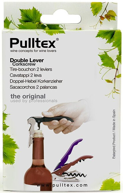 На фото изображение На фото изображение Pulltex, Waiter Corkscrew, Black (Пултекс, Штопор Официанта, Черный)