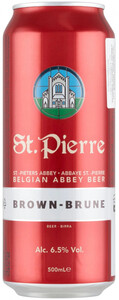 Эль St. Pierre Brune, in can, 0.5 л