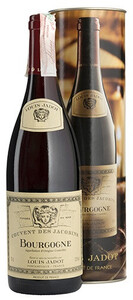 Вино Louis Jadot, Bourgogne AOC Couvent des Jacobins Rouge, gift box