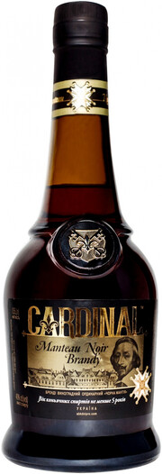 На фото изображение Cardinal Manteau Noir, 0.5 L (Кардинал Черная Мантия объемом 0.5 литра)