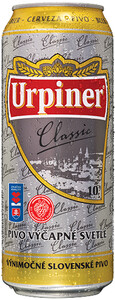 Urpiner Classic 10°, in can, 0.5 л