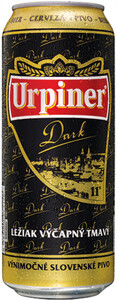 Urpiner Dark 11°, in can, 0.5 л