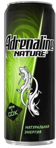 Adrenaline Rush Nature, Energy Drink, in can, 250 ml