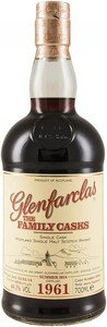 Виски Glenfarclas 1961 Family Casks (44,2%), 0.7 л