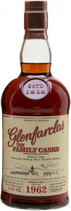 Виски Glenfarclas 1962 Family Casks (43,4%), 0.7 л