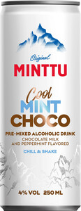 Сидр Minttu Cool Mint Choco, in can, 250 мл