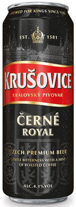 Krusovice Cerne, in can, 430 мл