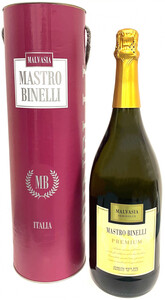 Mastro Binelli Malvasia Semidolce, gift tube, 1.5 л