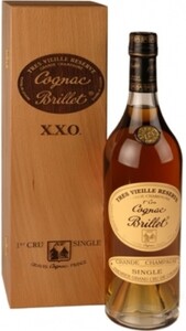 Brillet Tres Vielle Reserve XXO Grande Champagne, wooden box, 0.7 л