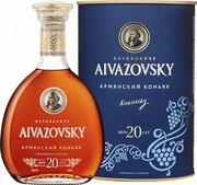 На фото изображение Айвазовский 20-летний, 1999, в тубе, объемом 0.5 литра (Aivazovsky 20 Years Old, 1999, in tube 0.5 L)