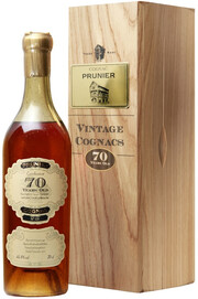 Prunier 70 Years Old, Petite Champagne AOC, wooden box, 0.7 L