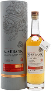 Виски Rosebank 30 Years Old, in tube, 0.7 л