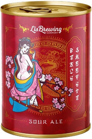 LiS Brew, Peach Smoothie, in can, 425 ml